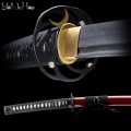 katana damascata acciaio AISI 1060