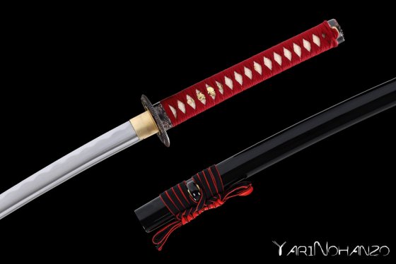 katana rossa katana giapponese katana italia