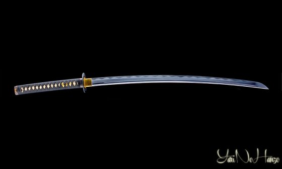 katana nera da pratica