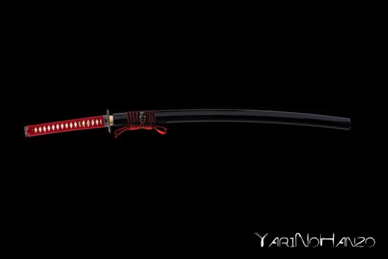 katana rossa katana giapponese katana italia