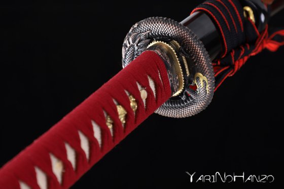 katana rossa katana giapponese katana italia