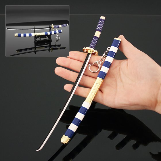 KIHORUDA NIDAI KITETSU Portachiavi Minikatana