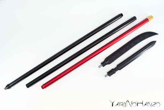 Set Naginata + Yari smontabili da trasporto