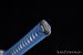 katana giapponese blu bambù